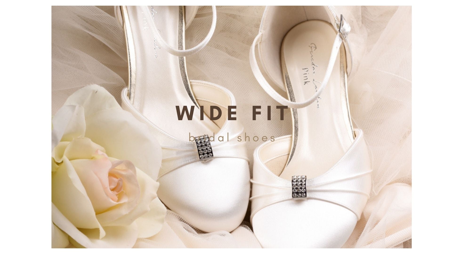 Extra wide bridal shoes online