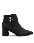 Paradox London Aspen Black Heeled Boots