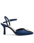 Paradox London Cerys Navy Stiletto Heels