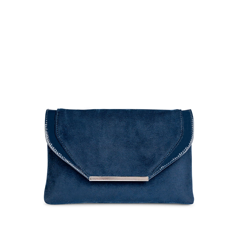 Paradox London Danette Navy Clutch Bag