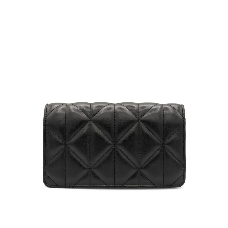 Paradox London Danica Black Clutch Bag