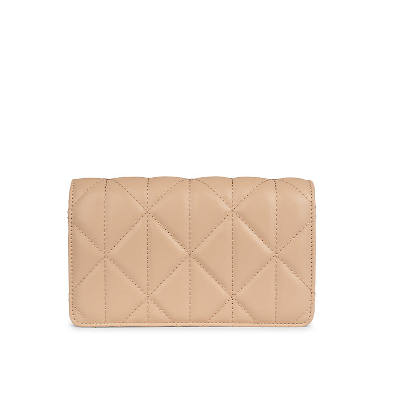 Paradox London Danica Nude Clutch Bag