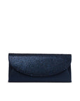 Paradox London Navy Clutch Bag