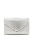 Paradox London Delphine Silver Clutch Bag