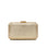 Paradox London Dimitra Champagne Box Clutch Bag 