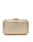 Paradox London Dimitra Champagne Box Clutch Bag 