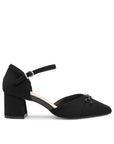 Paradox London Farina Wide Fit Black Block Heels