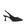 Pradox London Fiora Wide Fit Black Shimmer Slingback Heel