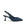 Pradox London Fiora Wide Fit Navy Shimmer Slingback Heel