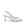 Pradox London Fiora Wide Fit Silver Shimmer Slingback Heel