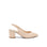 Paradox London Nude Block Heel Wide Fit Court Shoes