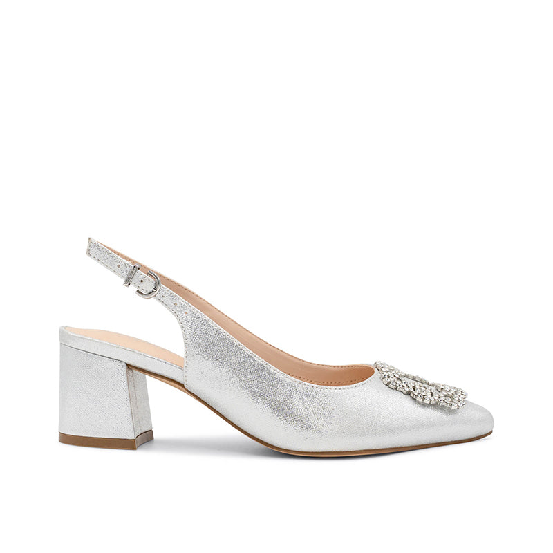 Paradox London Innika Block Heel Slingback