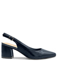 Paradox London Isabel block navy heel