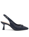 Paradox London Ivonne Navy Slingback heels