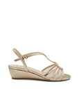 Paradox-London-Jenna-champagne-wedge-sandals