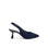 Paradox London Navy Slingback Heel Court Shoes