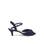 Paradox London Navy Block Heeled Sandals 