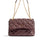 Paradox London Oberon Burgundy Quilted Handbag