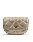 Paradox London Ozora Bronze Quilted Clutch bag