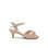 Paradox London Talor Nude Gold Heeled Sandals