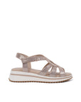 Vera Nude Wedge Comfort Fit Sandals