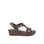 Wedge bronze comfort fit sandals